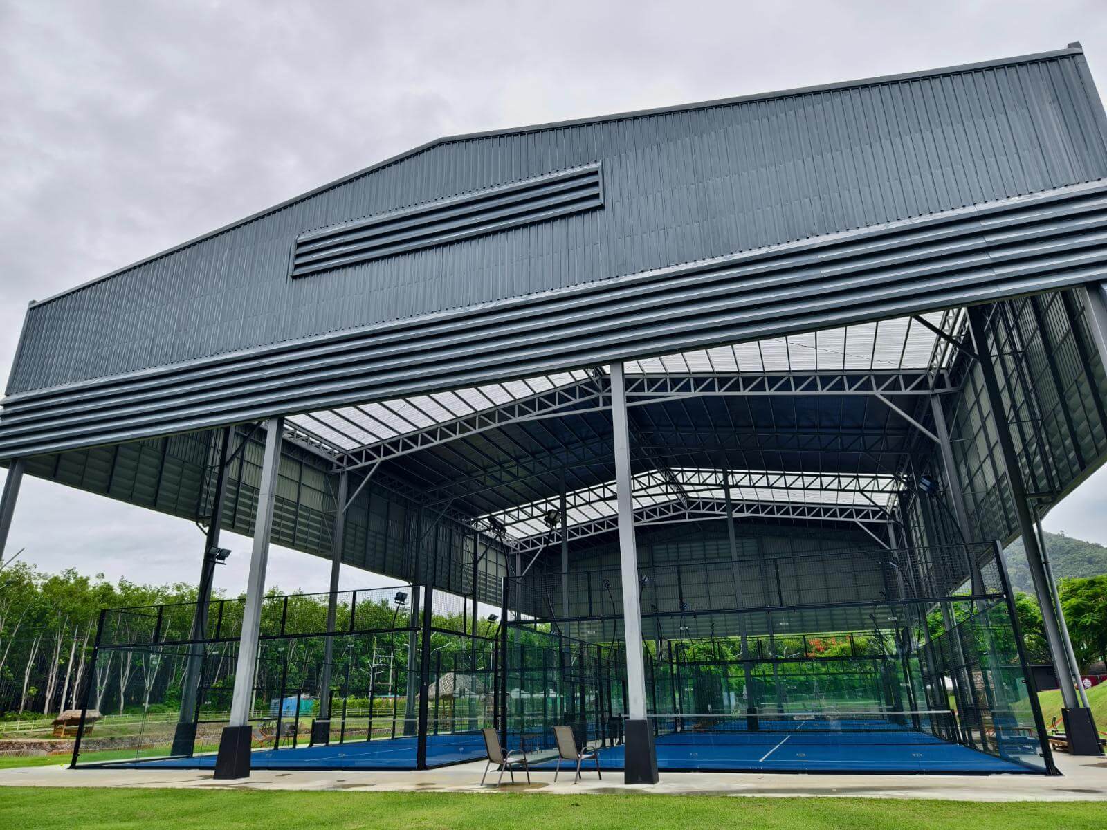 Modular sports pavilions